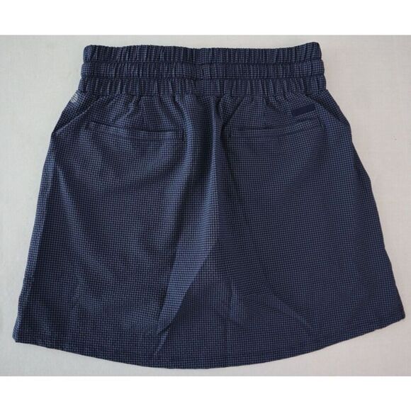 Adidas HT1286 Women's Sz XS Collegiate Navy Seersucker 16" Skort - Picture 2 of 11